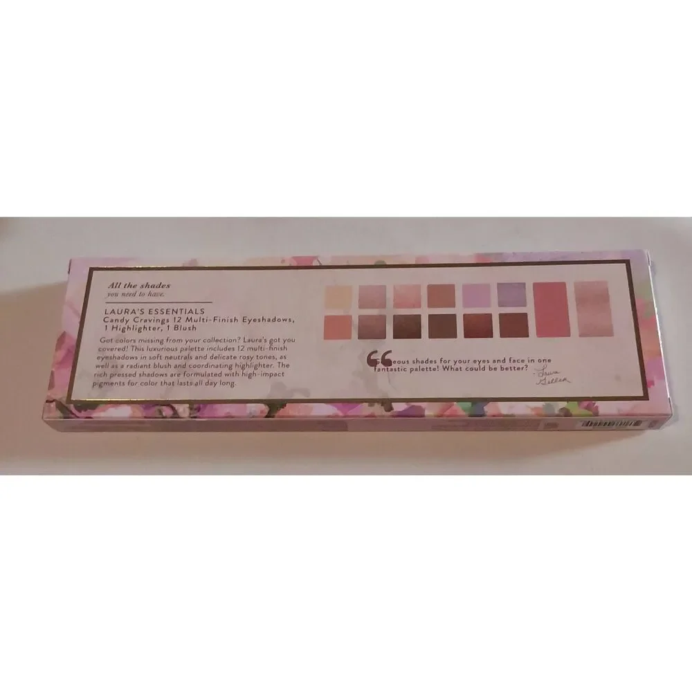NIB~LAURA GELLER Wildflower Wishes (14) Multi-Finish Eyeshadow Palette